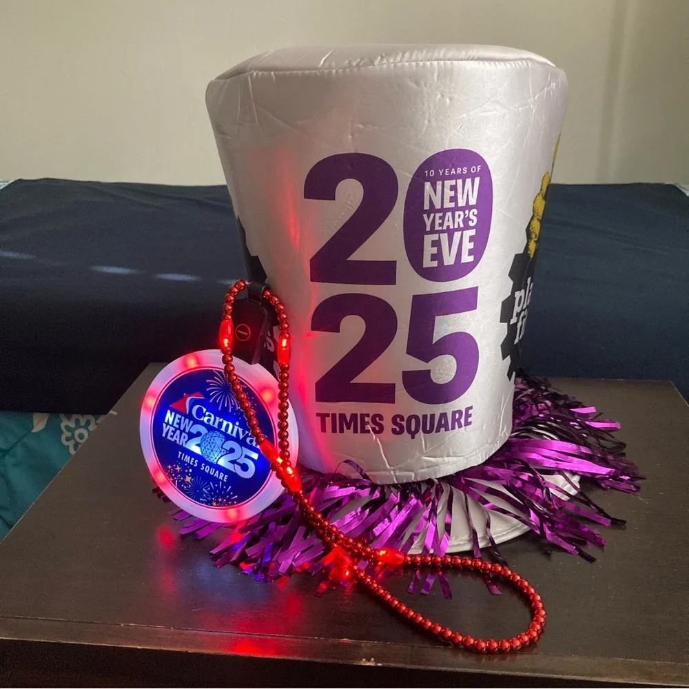 NYC Times Square New Years souvenirs